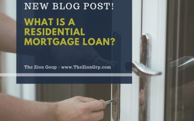 What is a Residential Mortgage Loan?